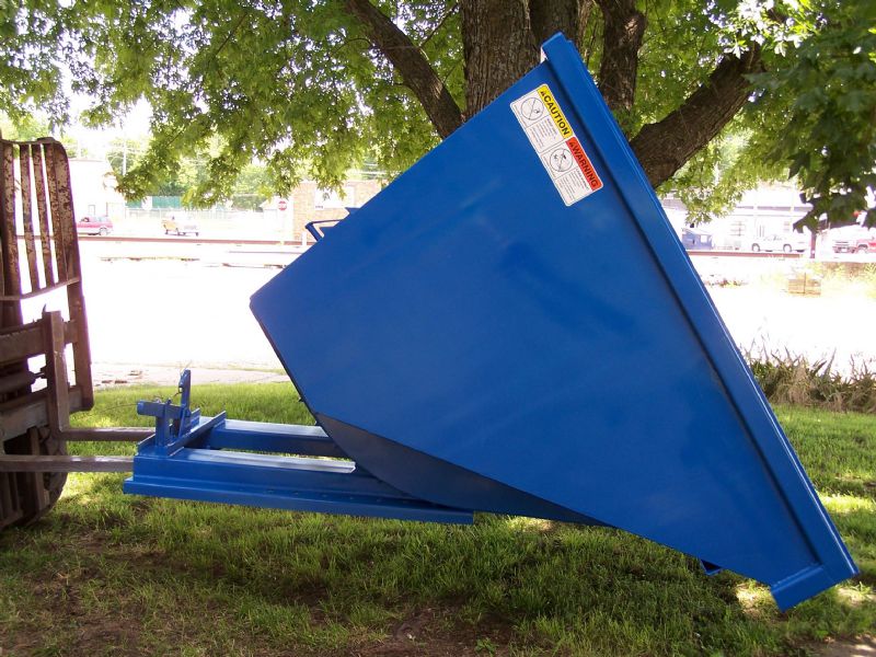 Front tilt dumpster